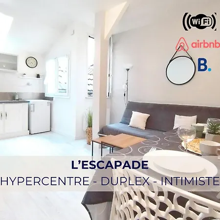 Apartment L'escapade - Hypercentre - Coeur Pieton A 50m *